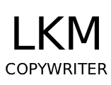 lkm copywriter logo dmsans